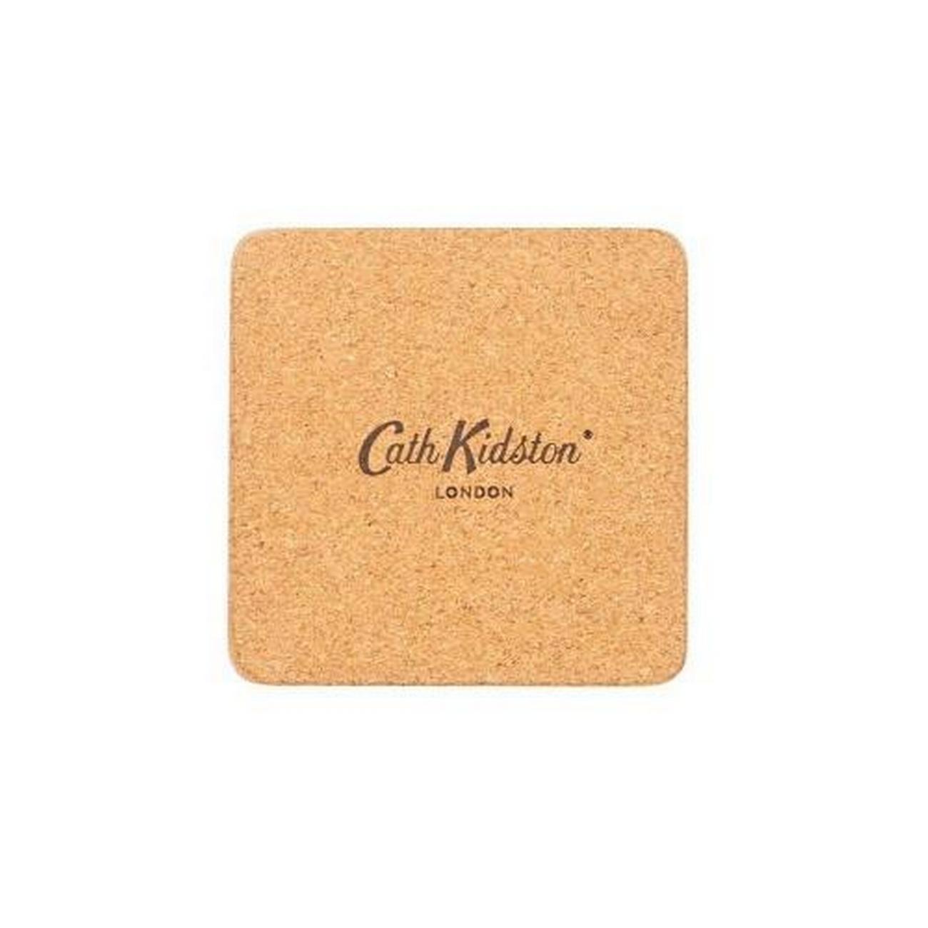cath-kidston-summer-birds-4pk-cork-back-coasters - Cath Kidston Summer Birds Coaster Pack of 4