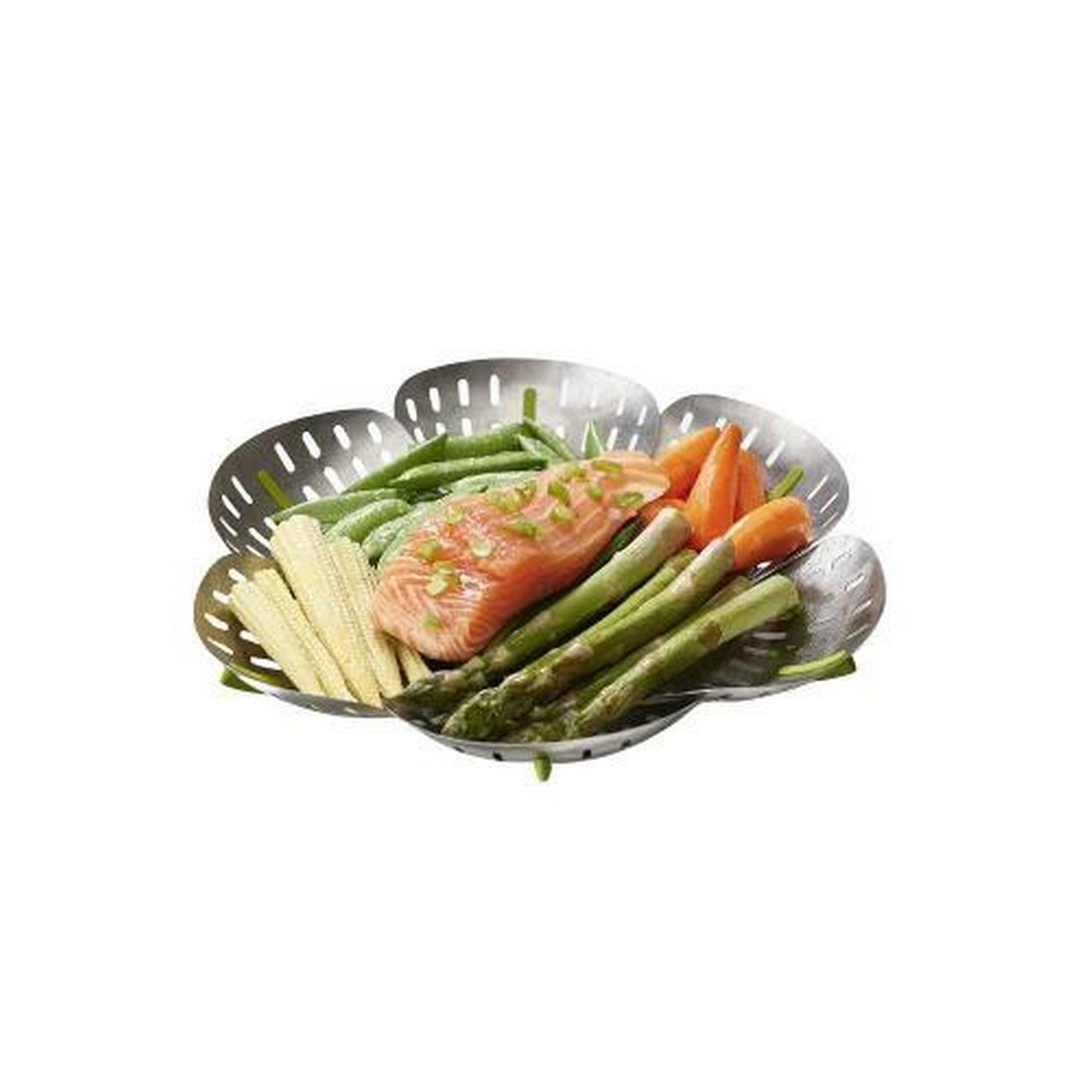 joseph-joseph-bloom-stainless-steel-folding-steamer-basket - Joseph Joseph Bloom Stainless-steel Folding Steamer Basket