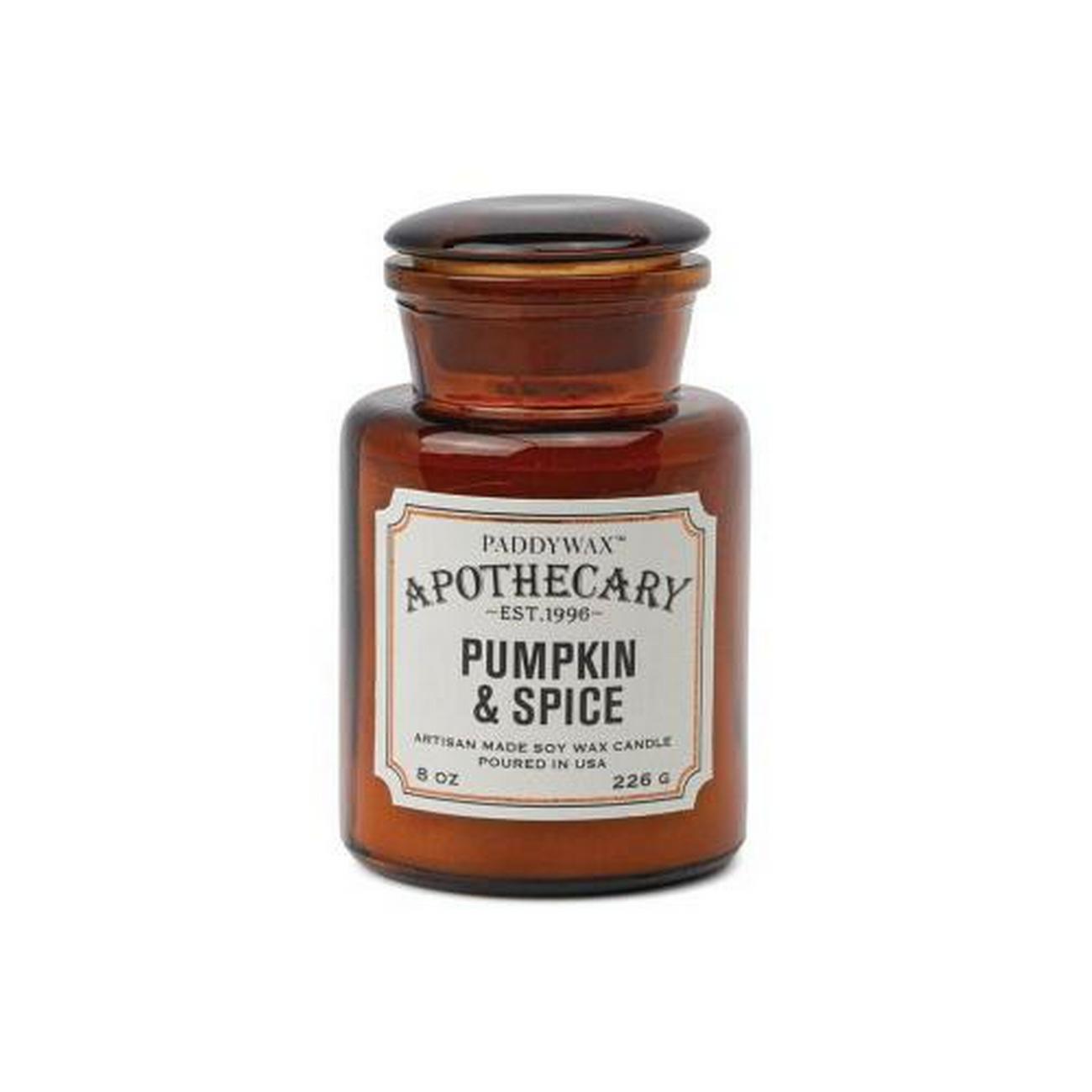 paddywax-apothecary-glass-jar-candle-pumpkin-spice - Paddywax Apothecary Glass Jar Candle Pumpkin Spice