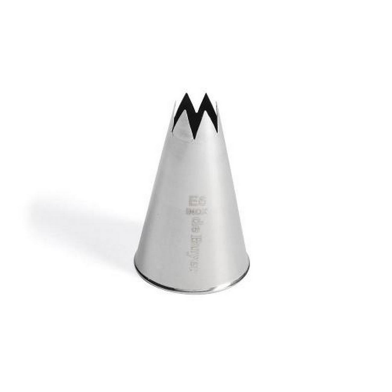 debuyer-inox-star-nozzle-e6-13mm - de Buyer Inox Star Nozzle E6 13mm 