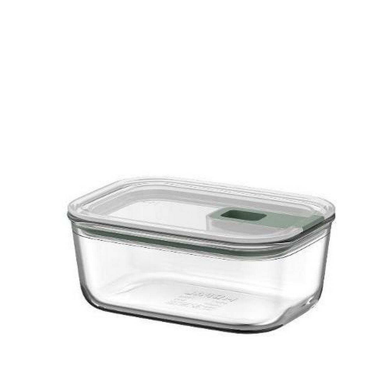 mepal-easy-clip-glass-food-storage-box-700ml-nordic-sage - Mepal Easy Clip Glass Food Storage Box 700ml-Nordic Sage