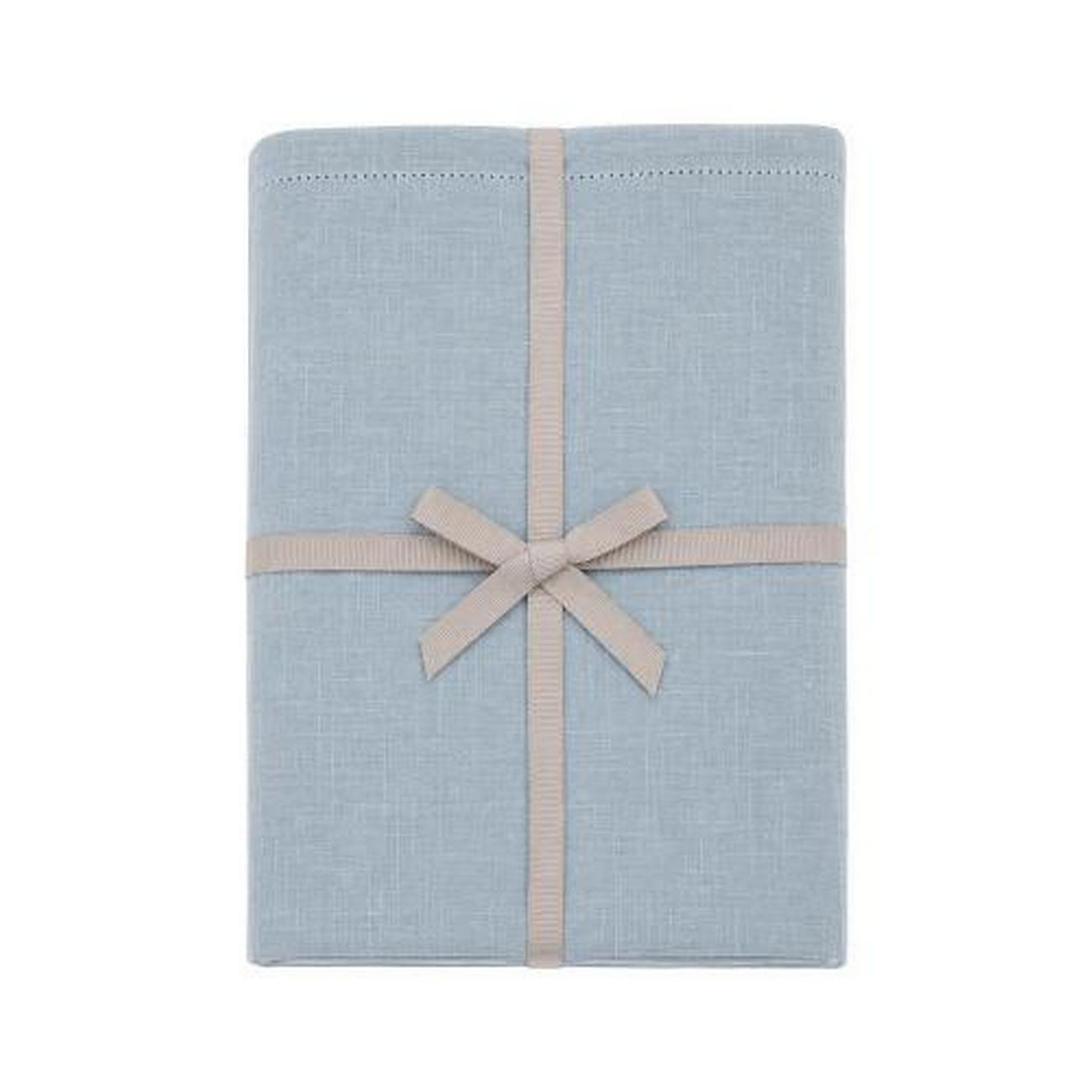 walton-co-chambray-sky-tablecloth-130-x-180cm - Walton & Co Chambray Sky Tablecloth 