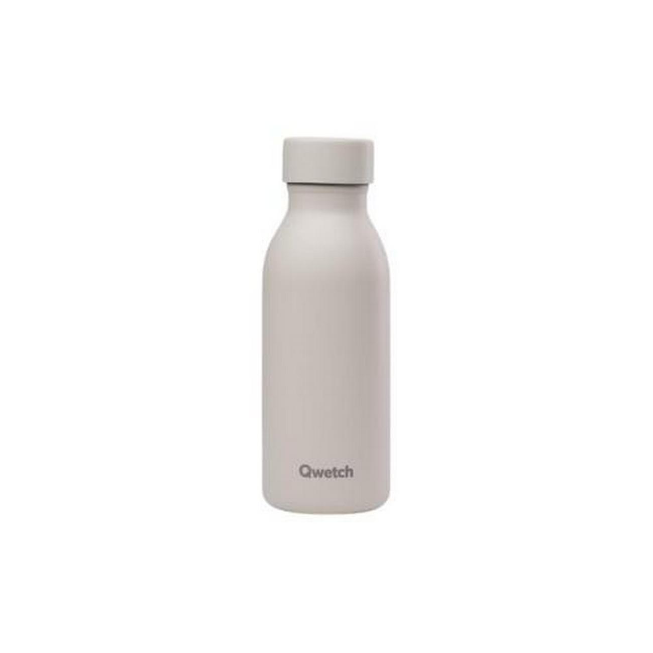 qwetch-icon-matt-sand-bottle-350ml  - Qwetch Icon Matt Sand Bottle 350ml 