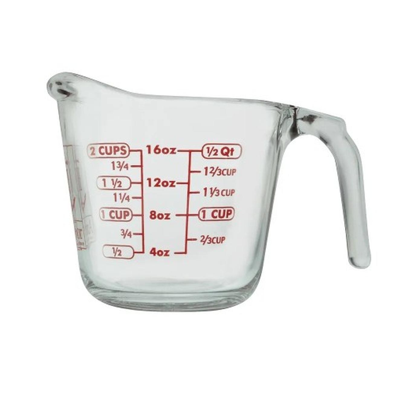 Anchor-Hocking-Glass-Measuring-Jug-500ml - Anchor Hocking Glass Measuring Jug 500ml