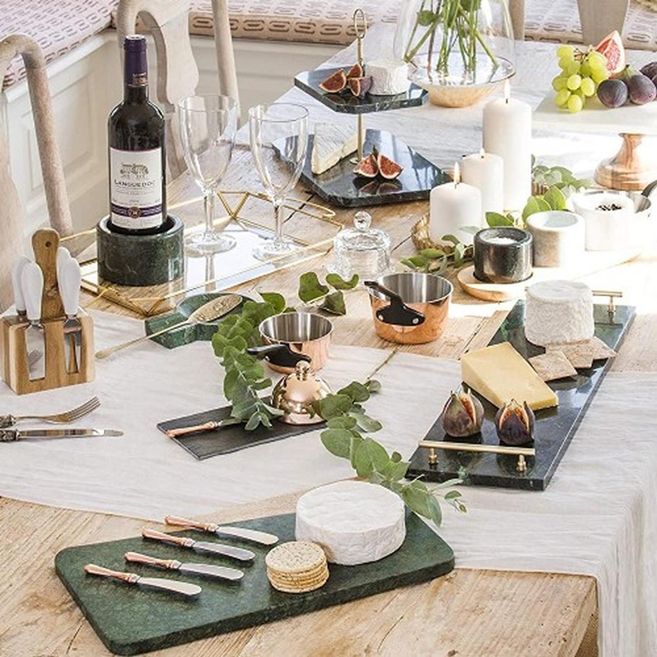 artesa-marble-3-piece-serving-set - Artesa Marble Serving Bowls Set 3pc