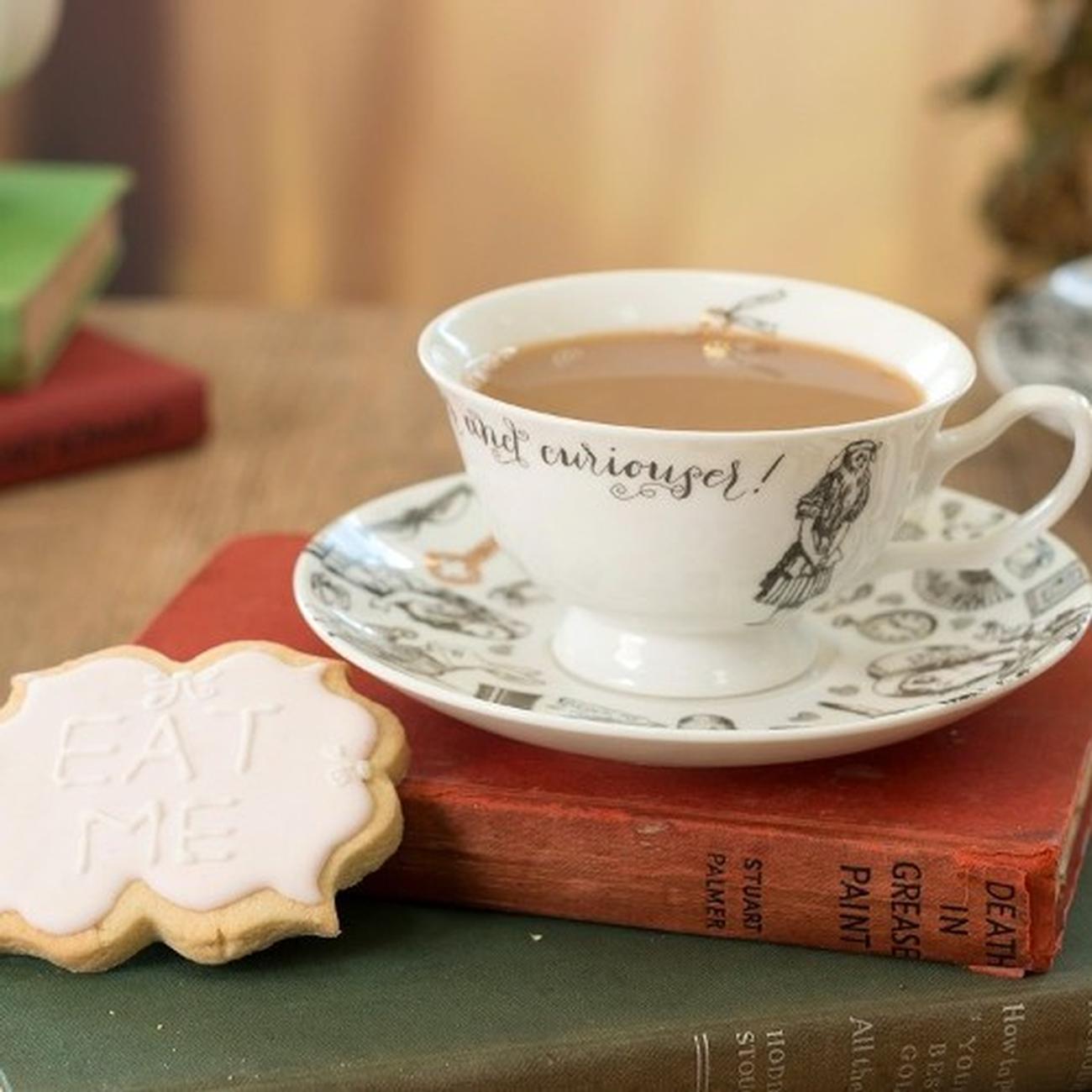 Alice in Wonderland - Hatter mug with plate