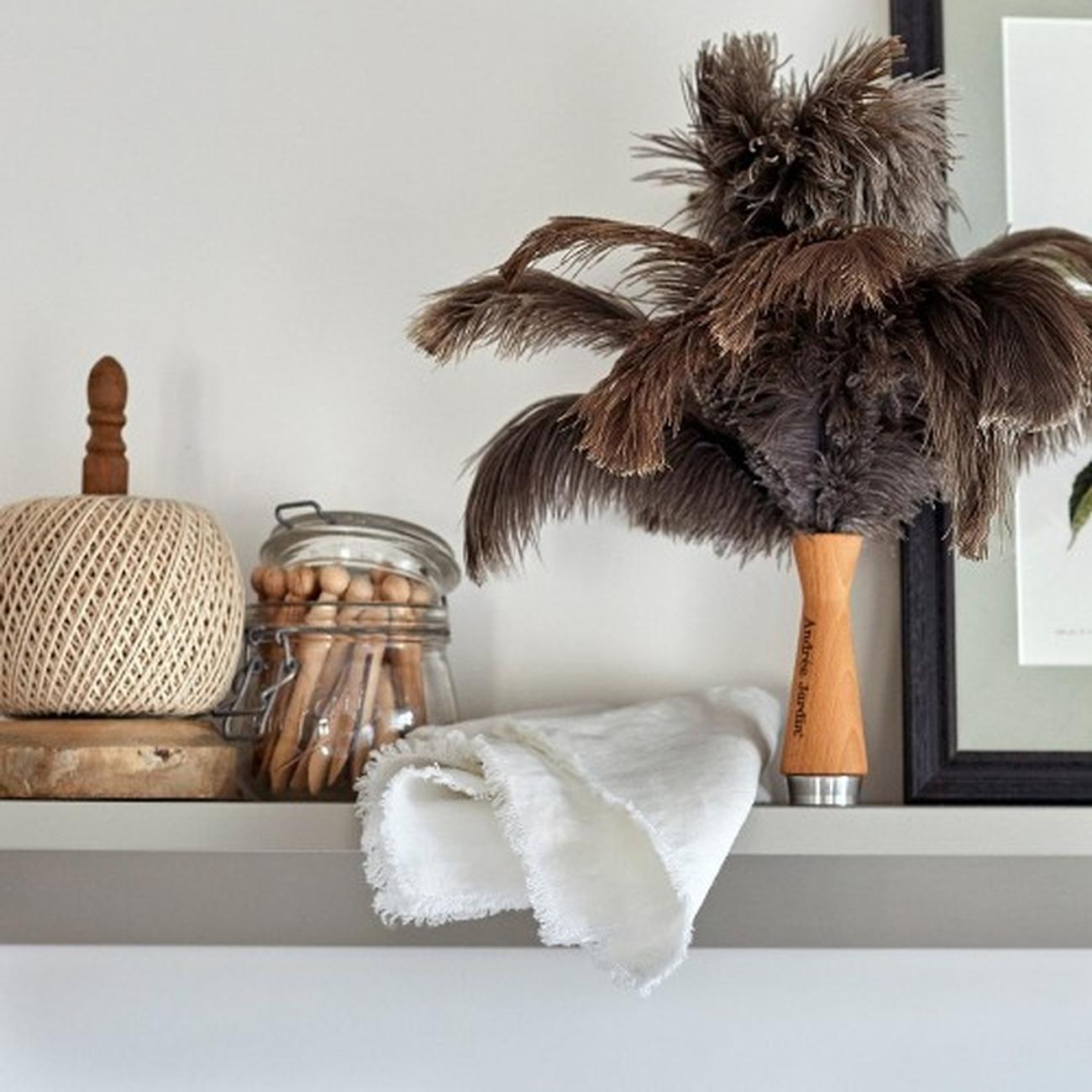 Andree-Jardin-small-feather-duster-ostrich - Andree Jardin Small Ostrich Feather Duster