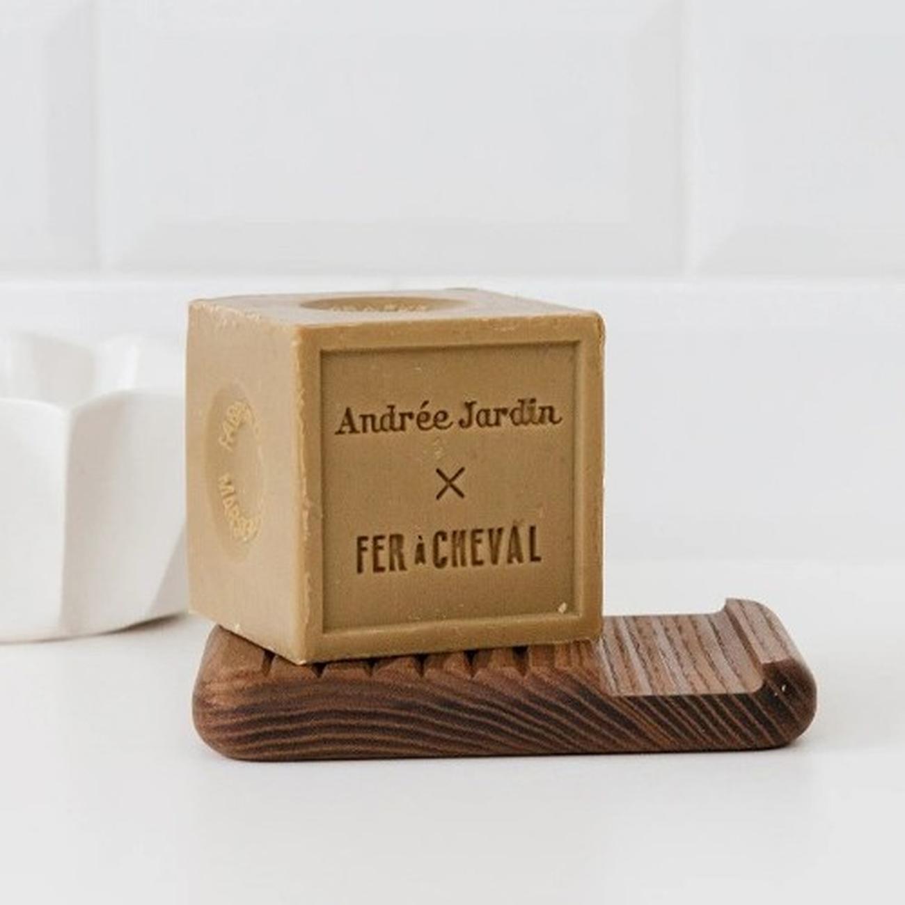 andree-jardin-wooden-soap-dish-ash - Andree Jardin Soap Dish Ash