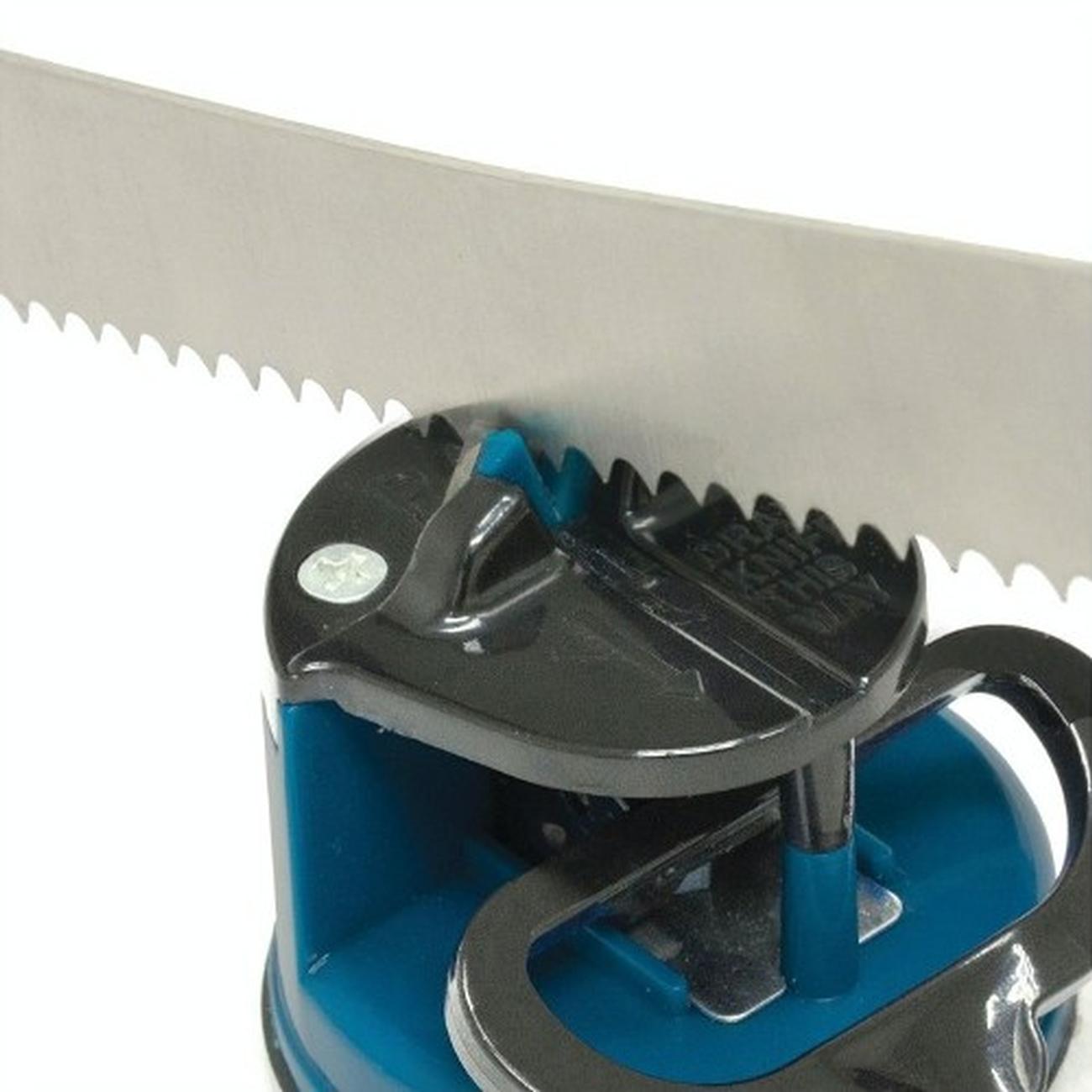 AnySharp Essentials - Knife Sharpener with PowerGrip - For Knives and  Serrated Blades