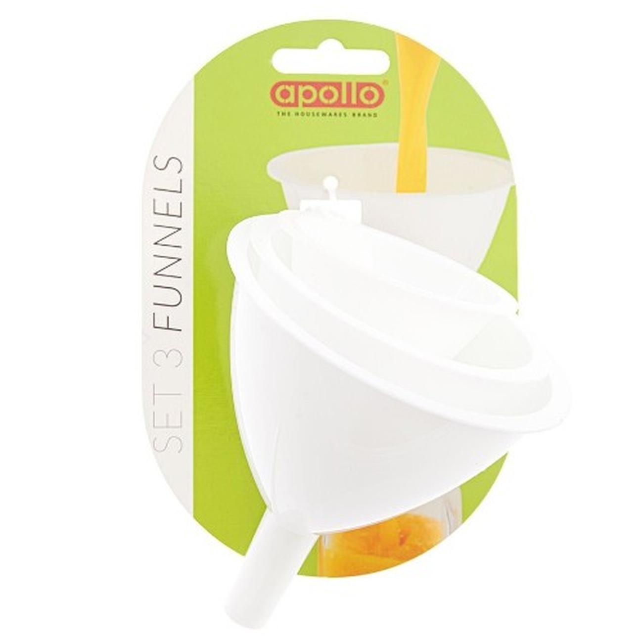 apollo-funnels-3pc-set - Apollo Funnels Set of 3