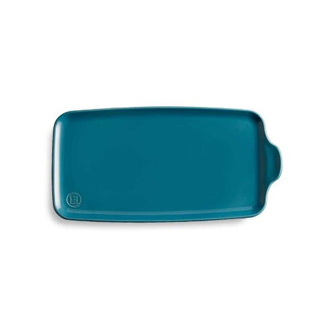 emile-henry-appetiser-platter-large-blue - Emile Henry Mediterranean Blue Appetizer Platter Large
