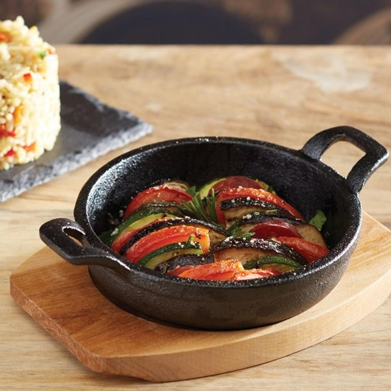 artesa-mini-gratin-dish-12cm-cast-iron - Artesa Cast Iron Mini Gratin Dish 12.5cm