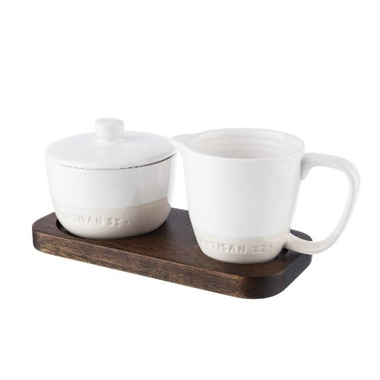 artisan-street-creamer-set-sugar-bowl - Artisan Street Creamer & Sugar Set