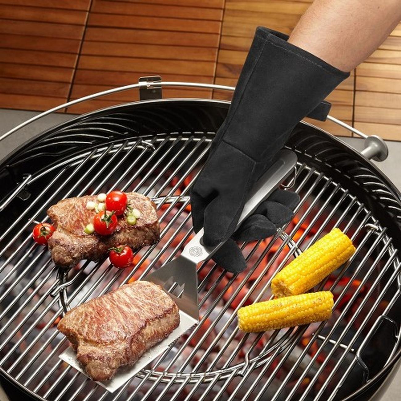 Gefu Barbecue Gloves Leather BBQ