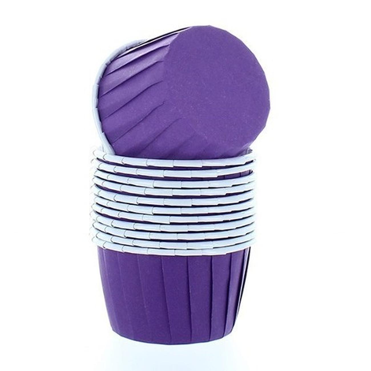 baked-with-love-12-baking-cups-purple - Baked With Love 12 Purple Baking Cups