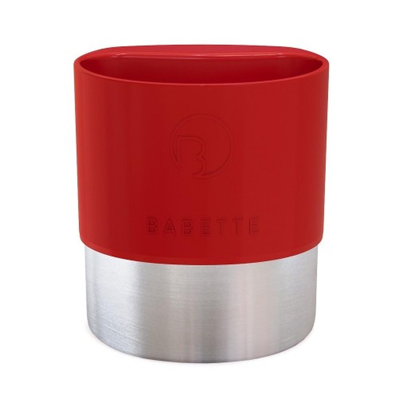 babette-original-utensil-holder-red - BABETTE Original Utensil Cup Red