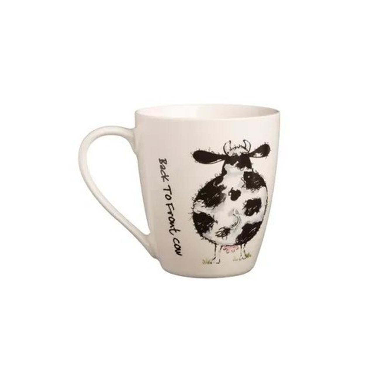 price-and-kensington-back-to-front-cow-fine-china-mug - Price & Kensington Back to Front Cow Fine China Mug