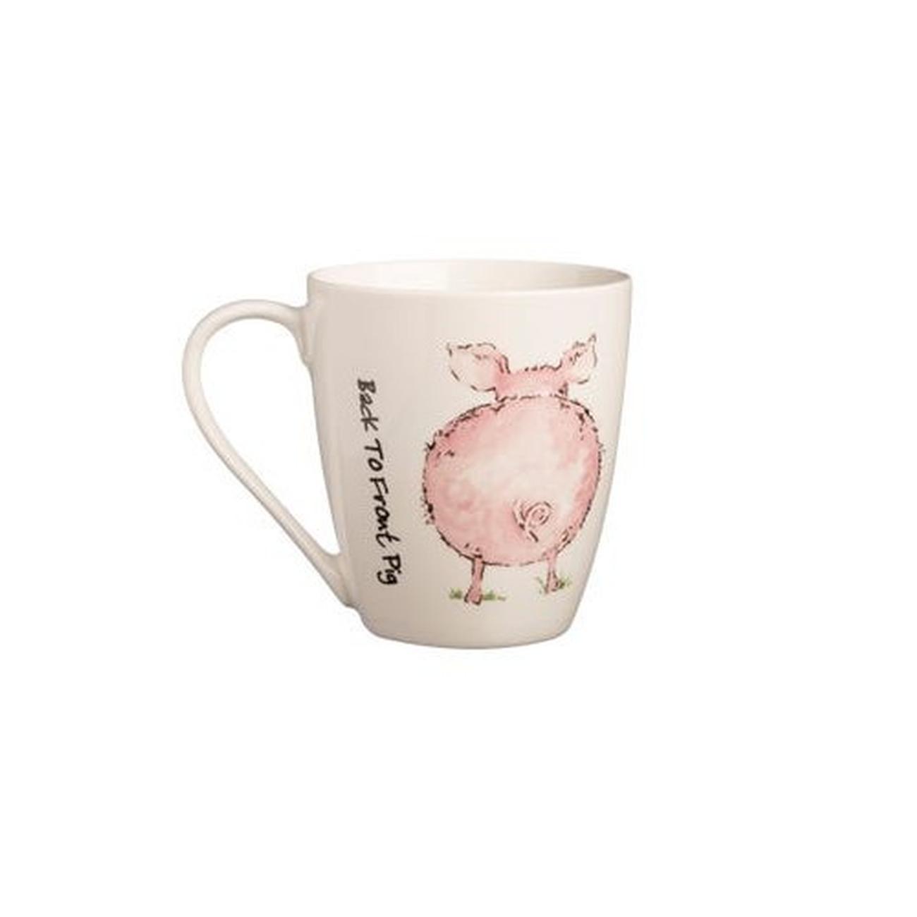 price-and-Kensington-back-to-front-pig-fine-china-mug - Price & Kensington Back to Front Pig Fine China Mug