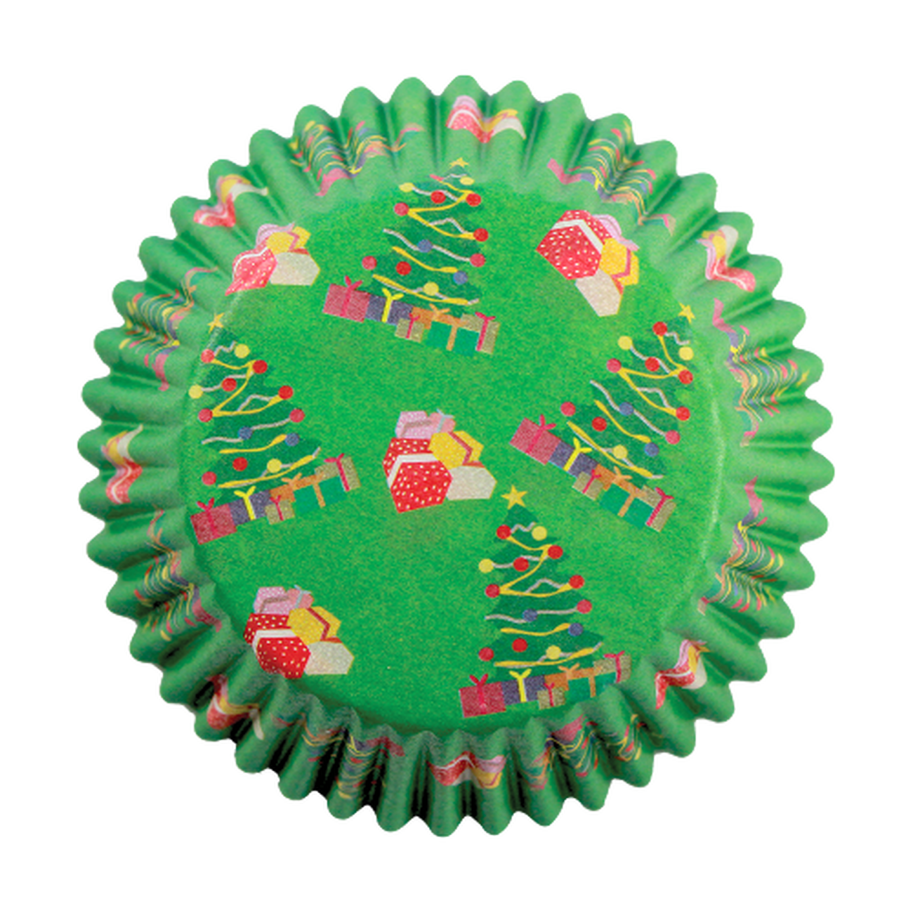 pme-60-standard-cupcake-cases-Christmas-parcels - PME 60 Standard Baking Cases Christmas Parcels