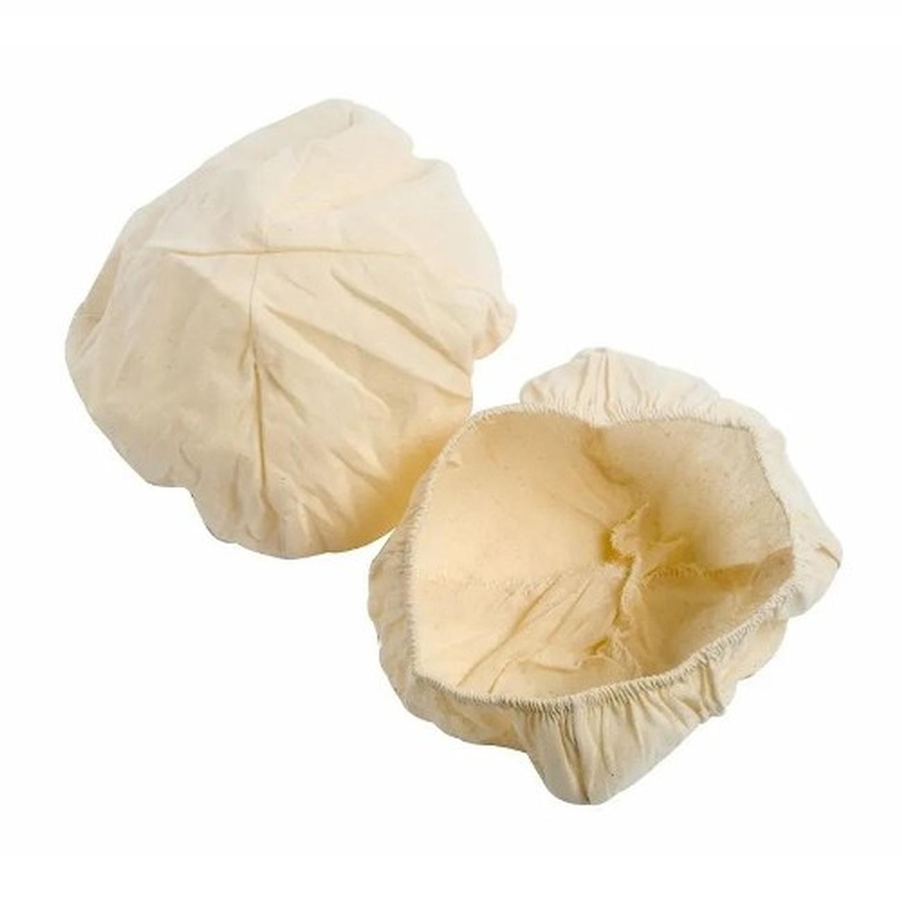 eddingtons-round-proving-basket-linen-liners-2pc - Banneton Linen Liners Round Set of 2