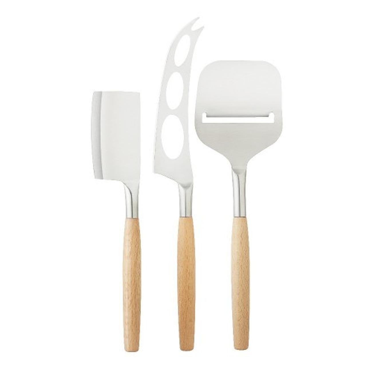 Taylor's Eye Witness 3 Piece Beech Cheese Knife Set