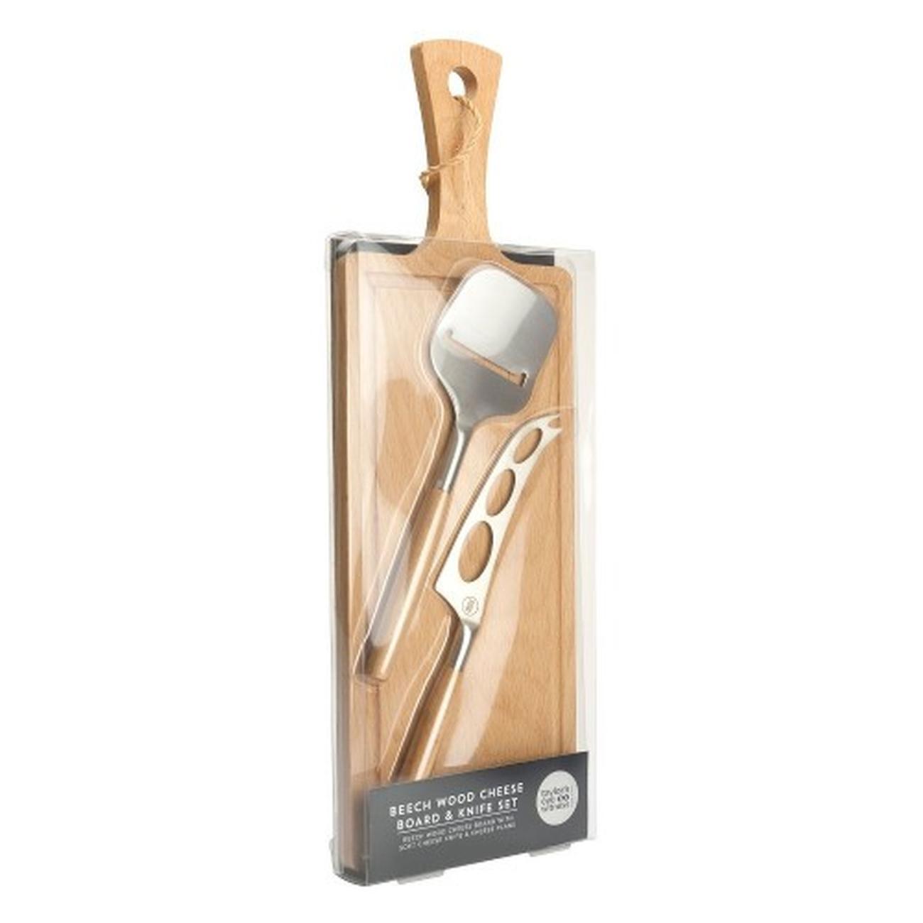 taylors-eye-witness-3pc-beechwood-cheese-board-and-knife-set - Taylor's Eye Witness Beechwood 3pc Cheese Board & Knives Set