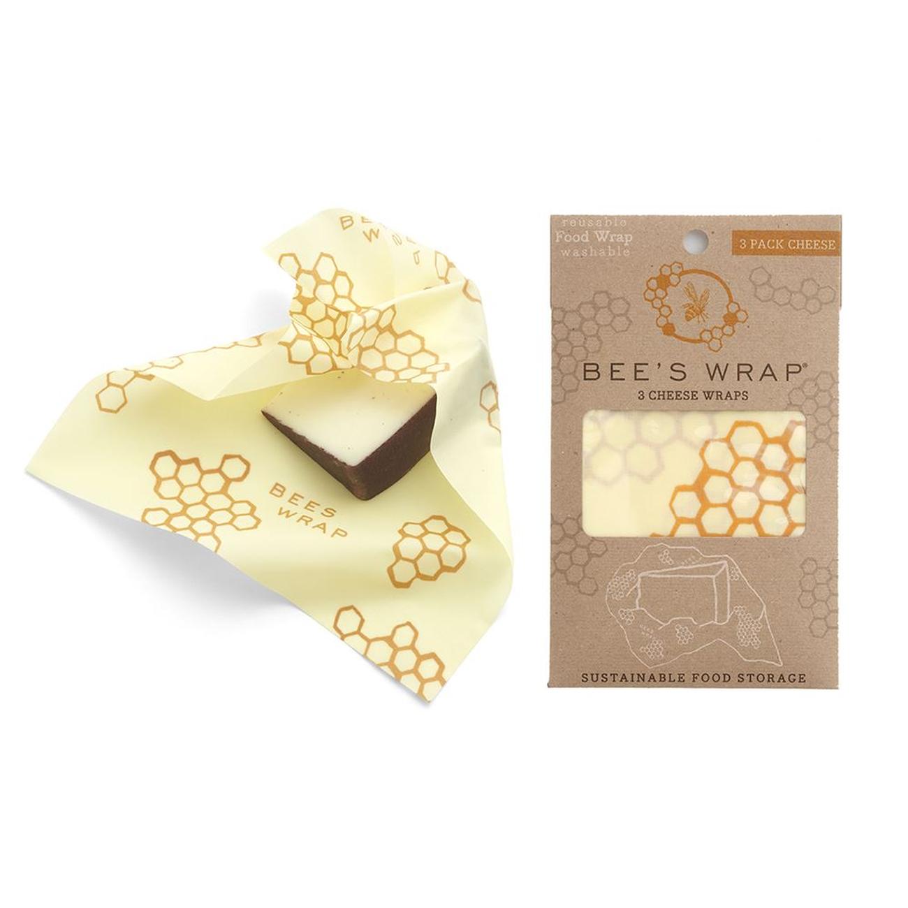 Bee's Wrap Set of 3 Cheese Wraps