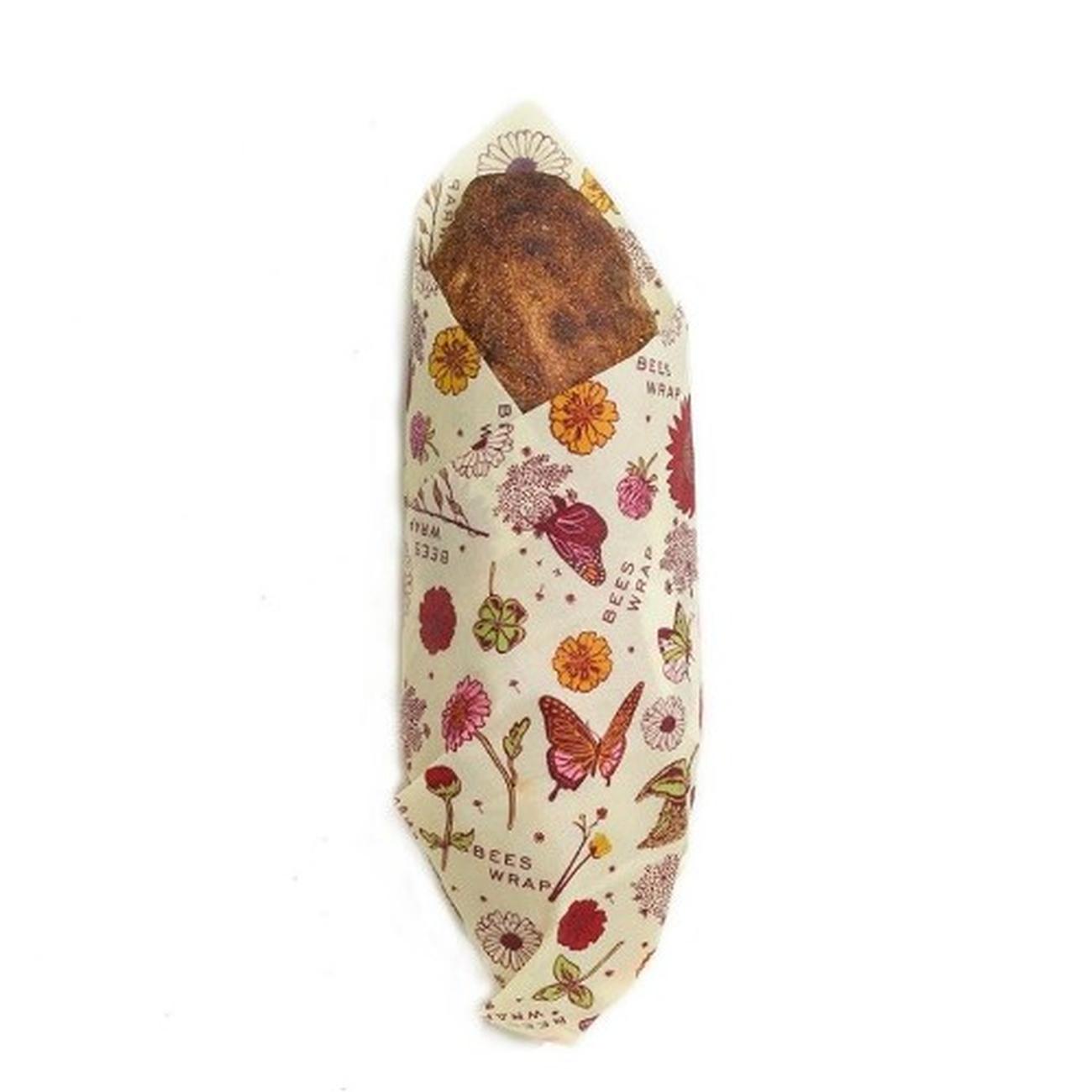 bees-wrap-meadow-magic-reusable-vegan-bread-wrap - Bee's Wrap Meadow Magic Vegan Bread Wrap