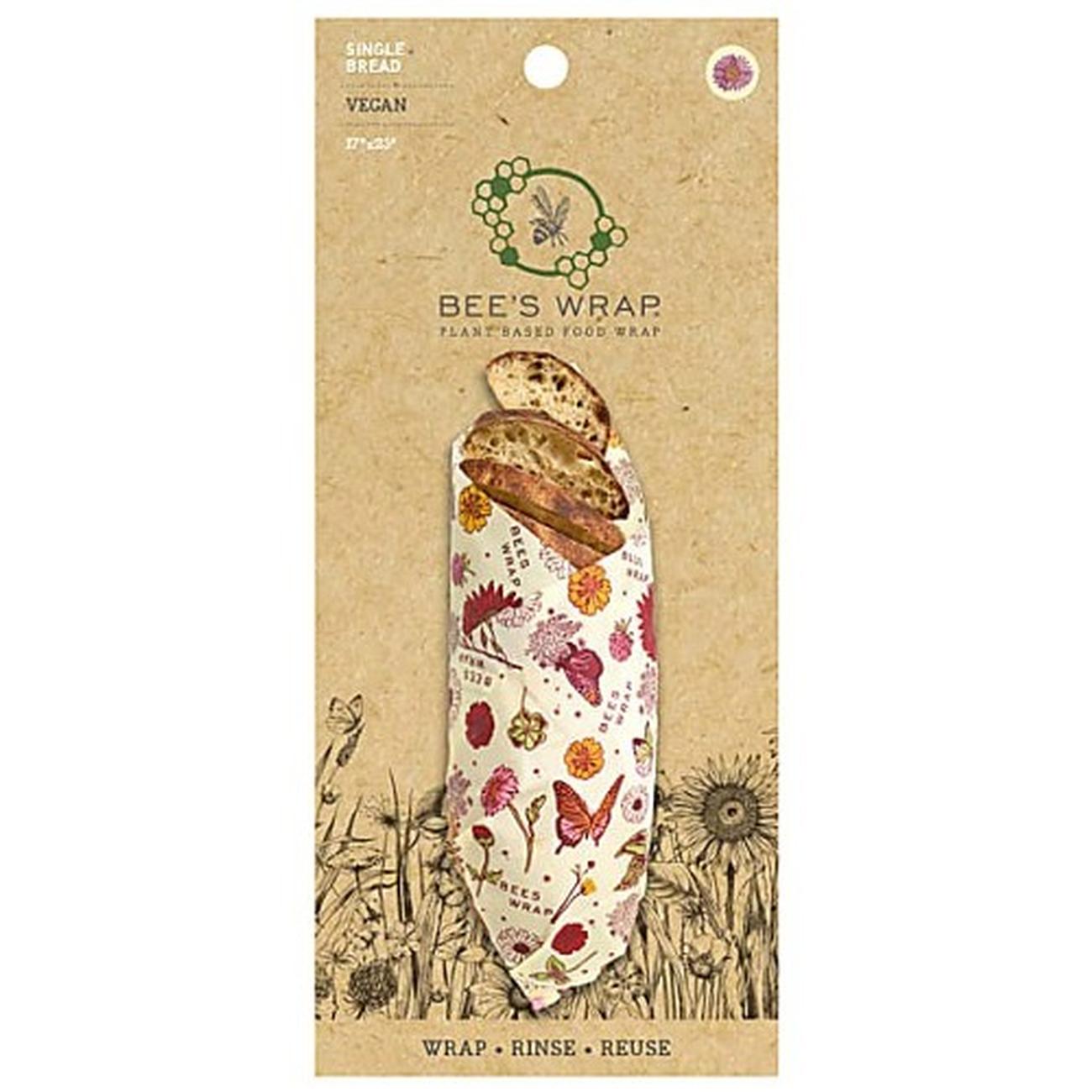 bees-wrap-meadow-magic-reusable-vegan-bread-wrap - Bee's Wrap Meadow Magic Vegan Bread Wrap