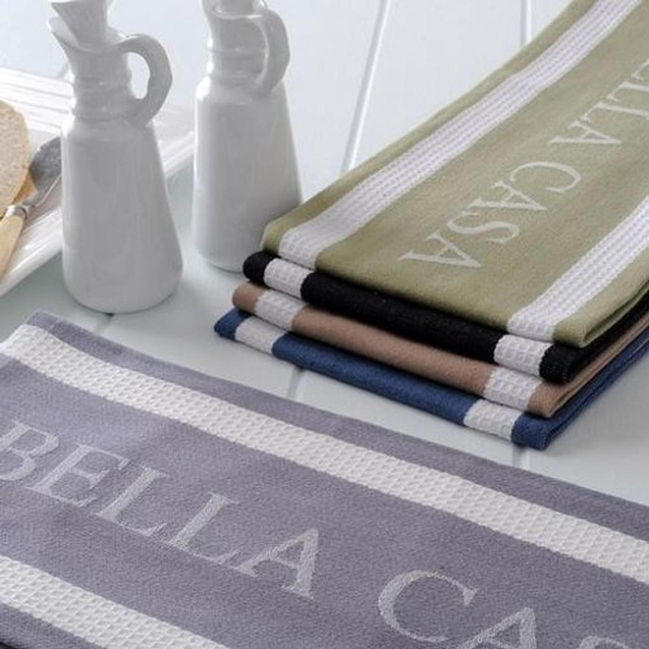 Ladelle Bella Casa Navy Kitchen Towel