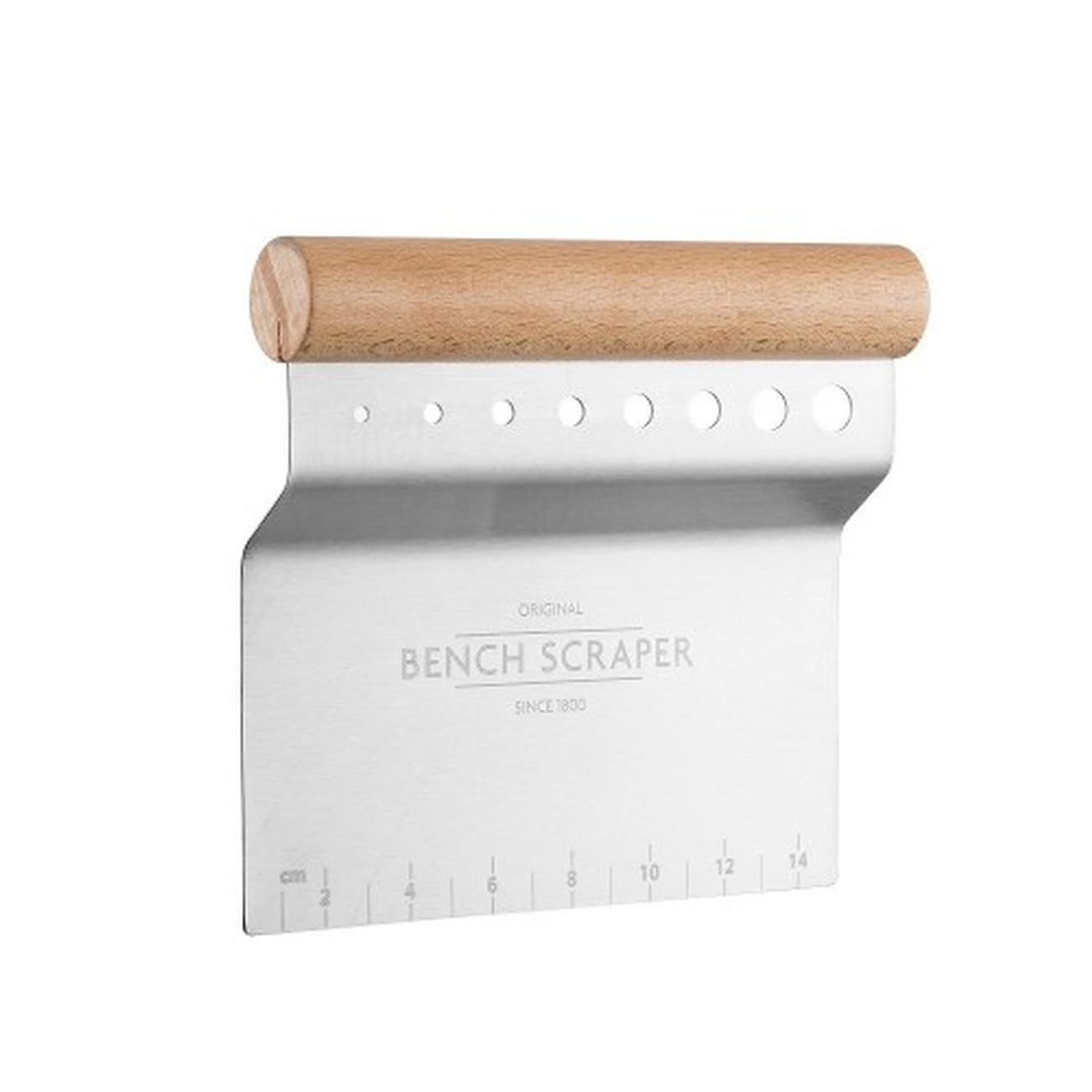 mason-cash-dough-scraper-4-in-1-innovative-kitchen - Mason Cash Innovative Kitchen 4-in-1 Bench Scraper