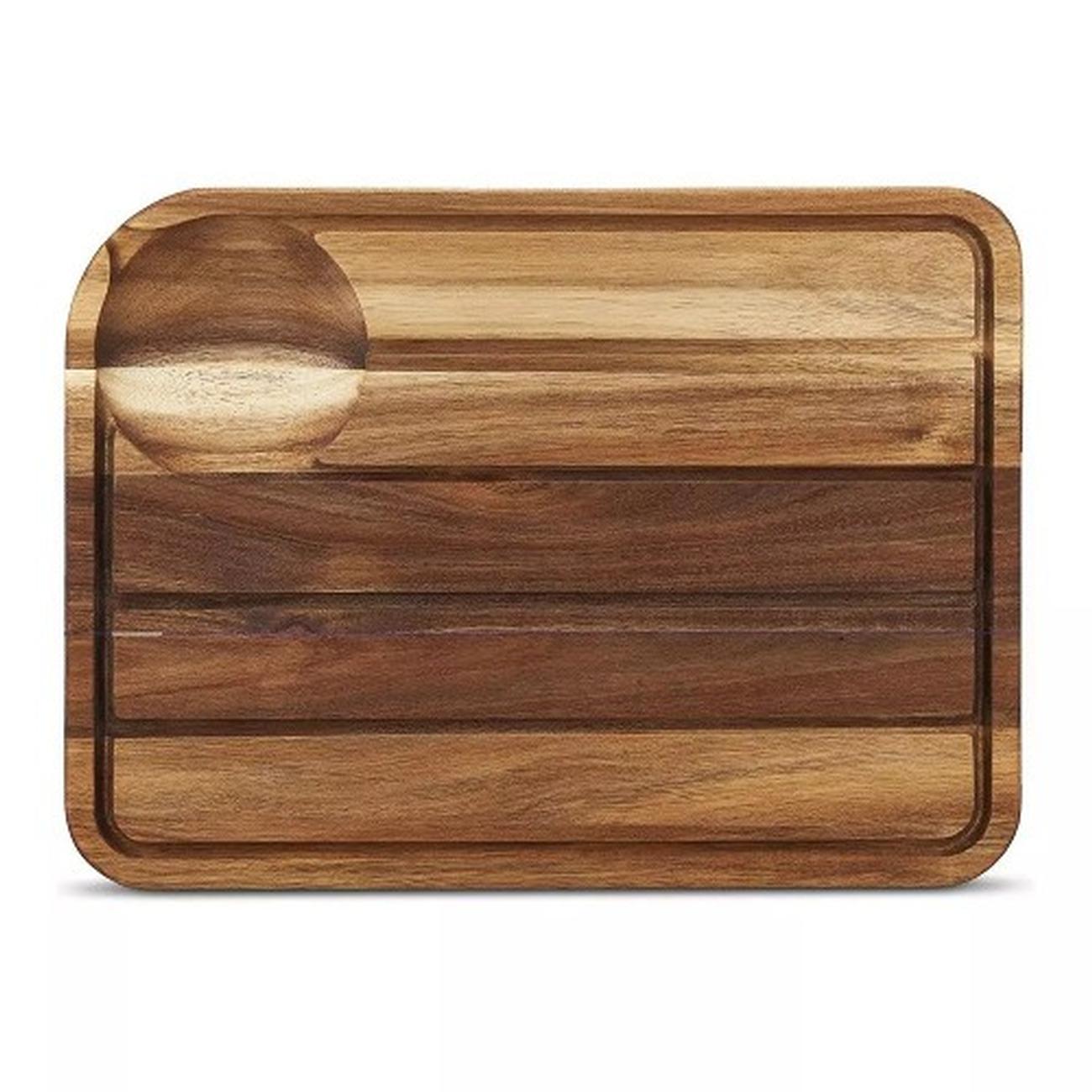 cole-mason-berden-acacia-extra-large-carving-chopping-board - Cole & Mason Berden Acacia XL Carving Board