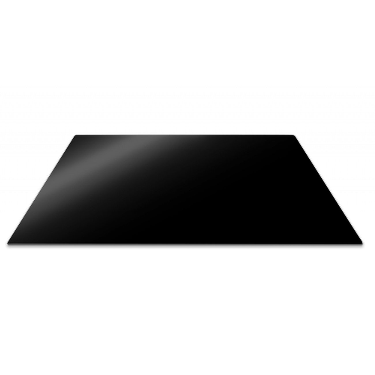 pebbly-tempered-glass-protective-worktop-for-hobs-57x50cm-black - Pebbly Tempered Glass Stovetop Protector Full Size Black