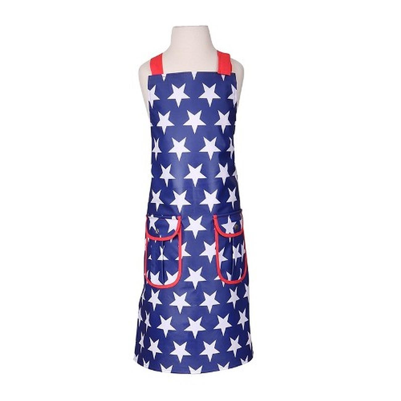 dexam-blue-star-pvc-kids-apron - Dexam Kid's Apron Blue Star