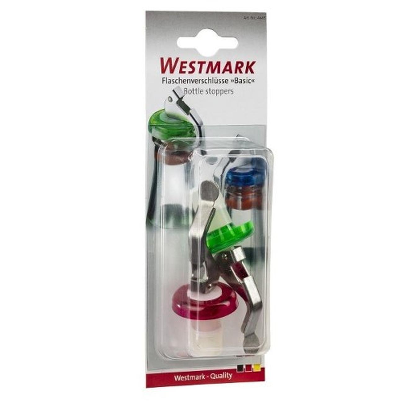 westmark-bottle-stoppers-2pc-basic - Westmark Set of 2 Bottle Stoppers Basic