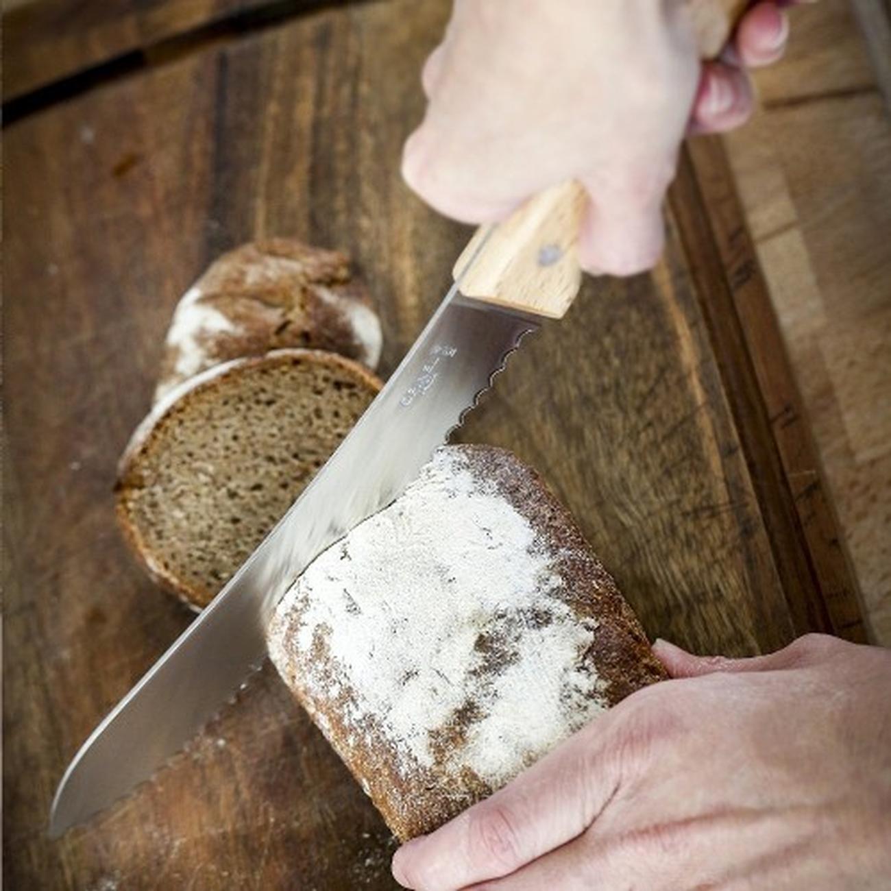 opinel-n116-serrated-bread-knife-parallele - Opinel N116 Parallele Bread Knife