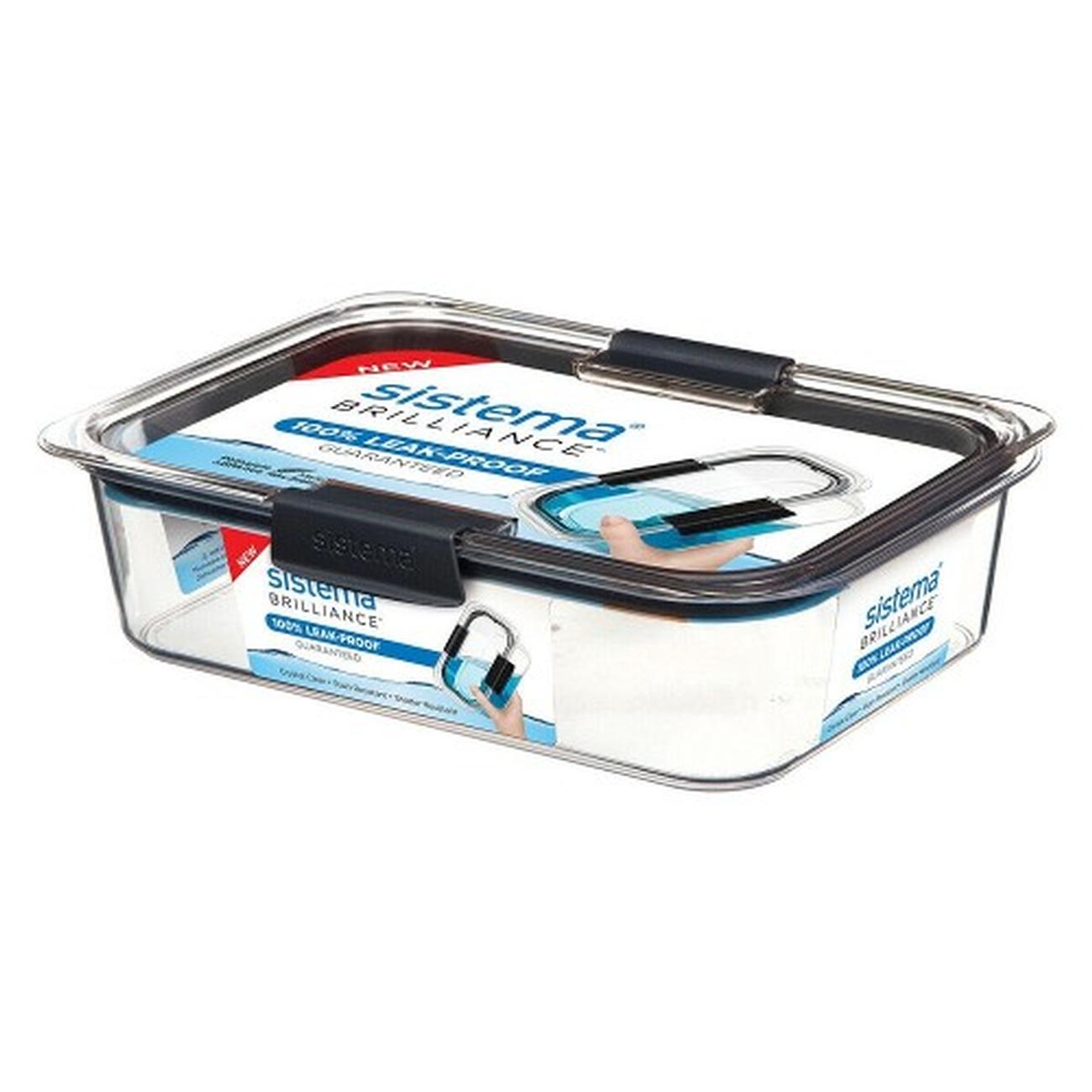 sistema-brilliance-2-litre-food-container - Sistema Brilliance Storage Container 2L