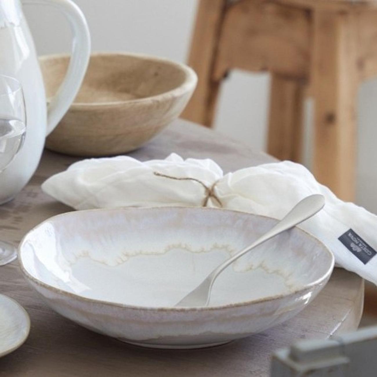 costa-nova-brisa-pasta-serving-bowl-37cm-salt - Brisa Pasta Bowl Salt 37cm