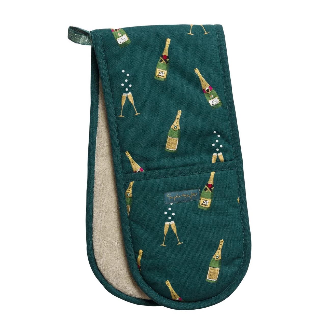 Sophie Allport Bubbles & Fizz Double Oven Glove