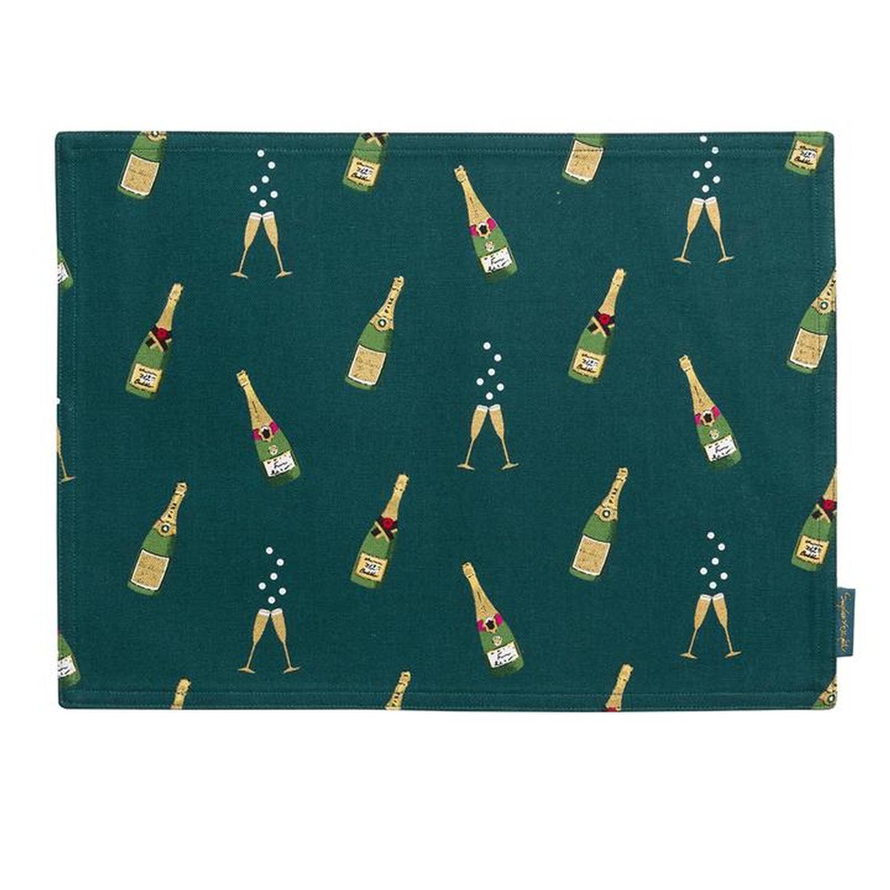 Sophie Allport Bubbles & Fizz Fabric Placemat
