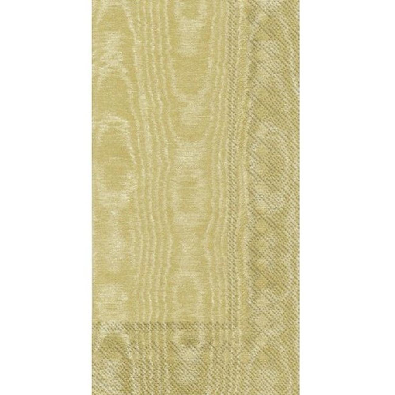 ihr-guest-towels-serviettes-moiree-gold - IHR Guest Towels Moiree Gold
