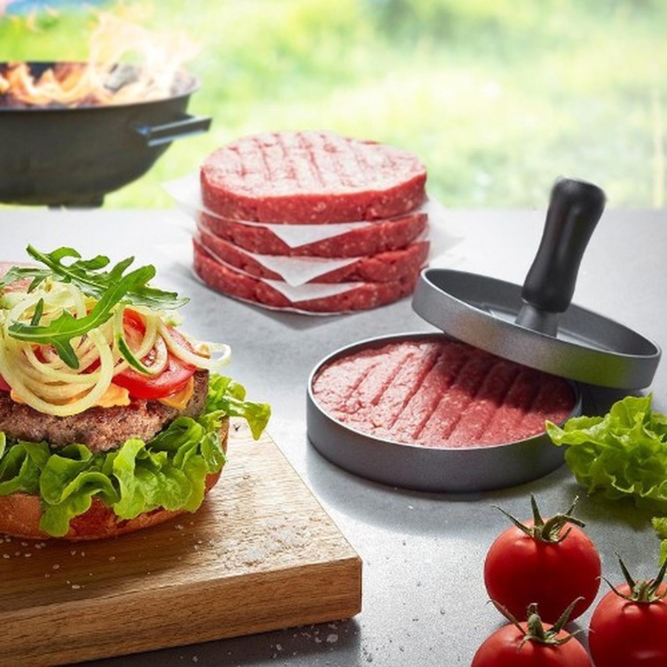 Gefu 3pc BBQ Burger Press Set