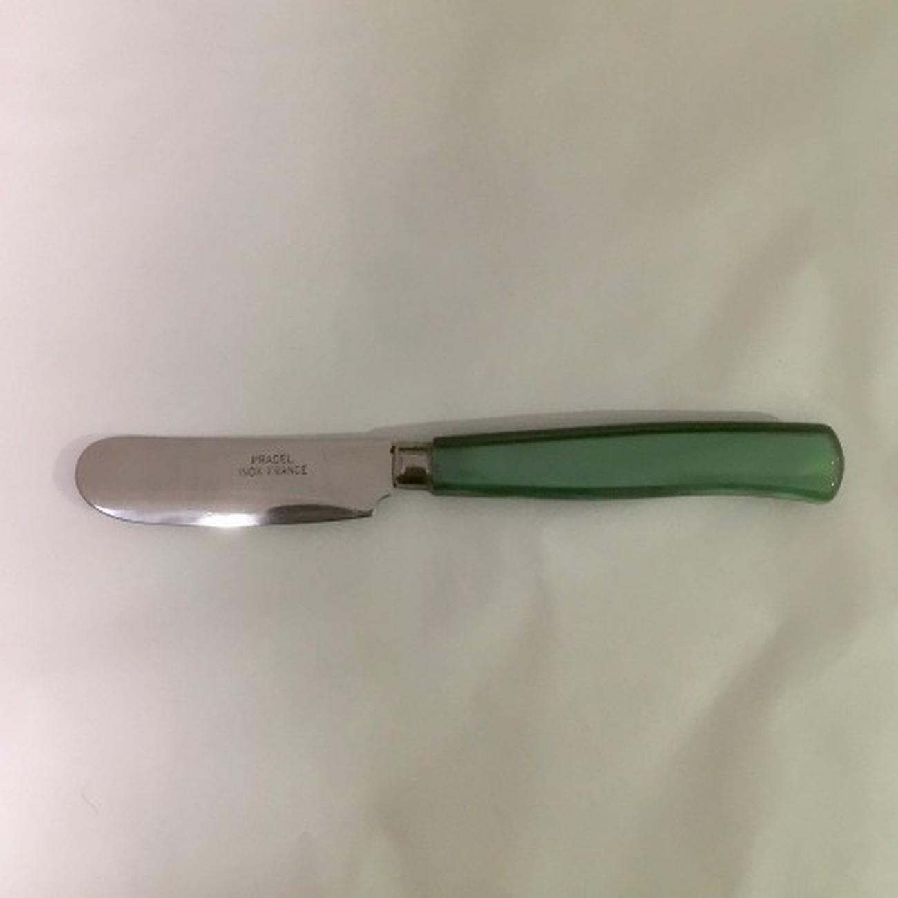 French-butter-knife-spreader-green-handle - Butter Knife Green Handle