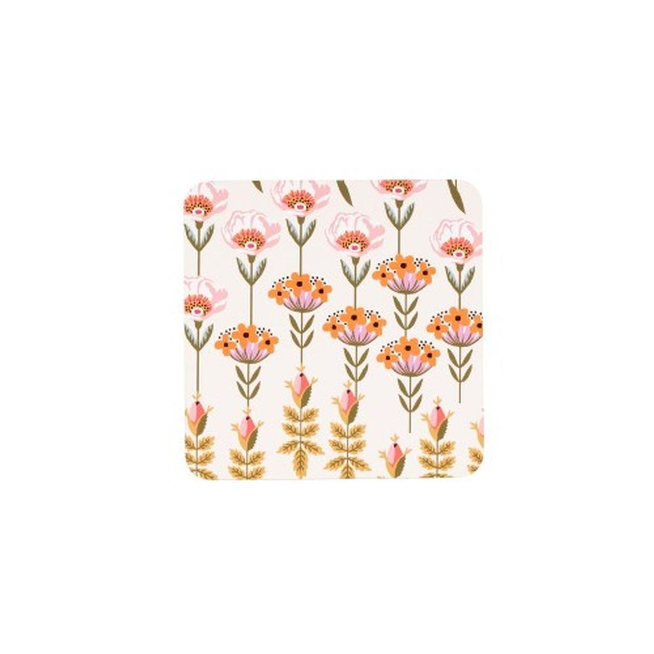 ck-pt-coasters-4pk-square - Cath Kidston Ditsy Floral Square Coasters Set of 4