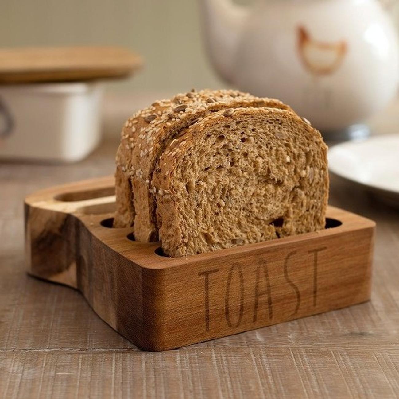 creative-tops-apple-farm-wooden-toast-rack - Creative Tops Rustic Wooden Toast Rack