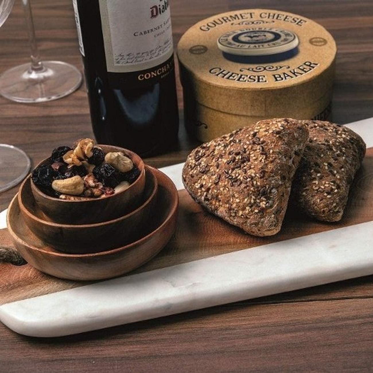 creative-tops-natural-wooden-bowls-set-of-3 - Creative Tops Natural Set of 3 Acacia Bowls