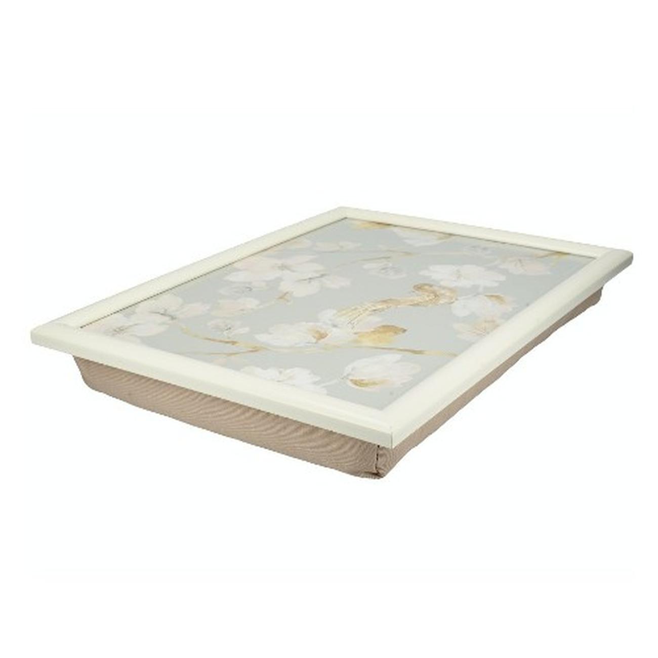 creative-tops-lap-tray-duck-egg-floral - Creative Tops Duck Egg Floral Lap Tray