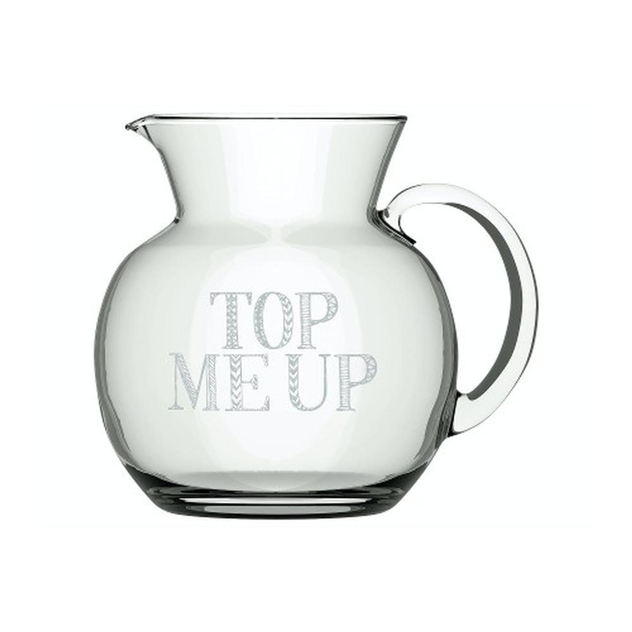 creative-tops-stir-it-up-top-me-up-glass-jug - Creative Tops Stir It Up Top Me Up Jug