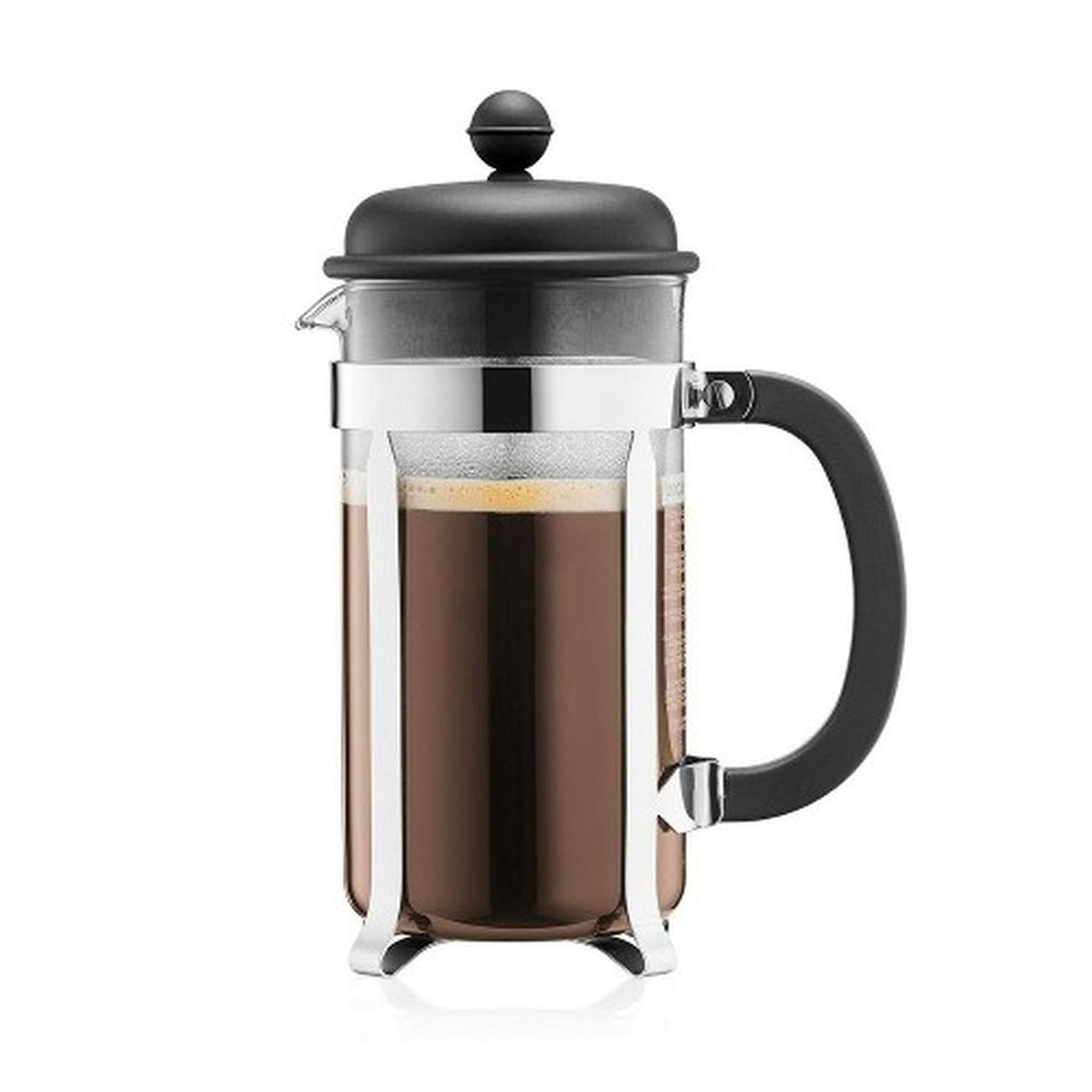 bodum-cafetiere-French-coffee-press-8-cup-black - Bodum Caffettiere Coffee Maker Black 8 Cup