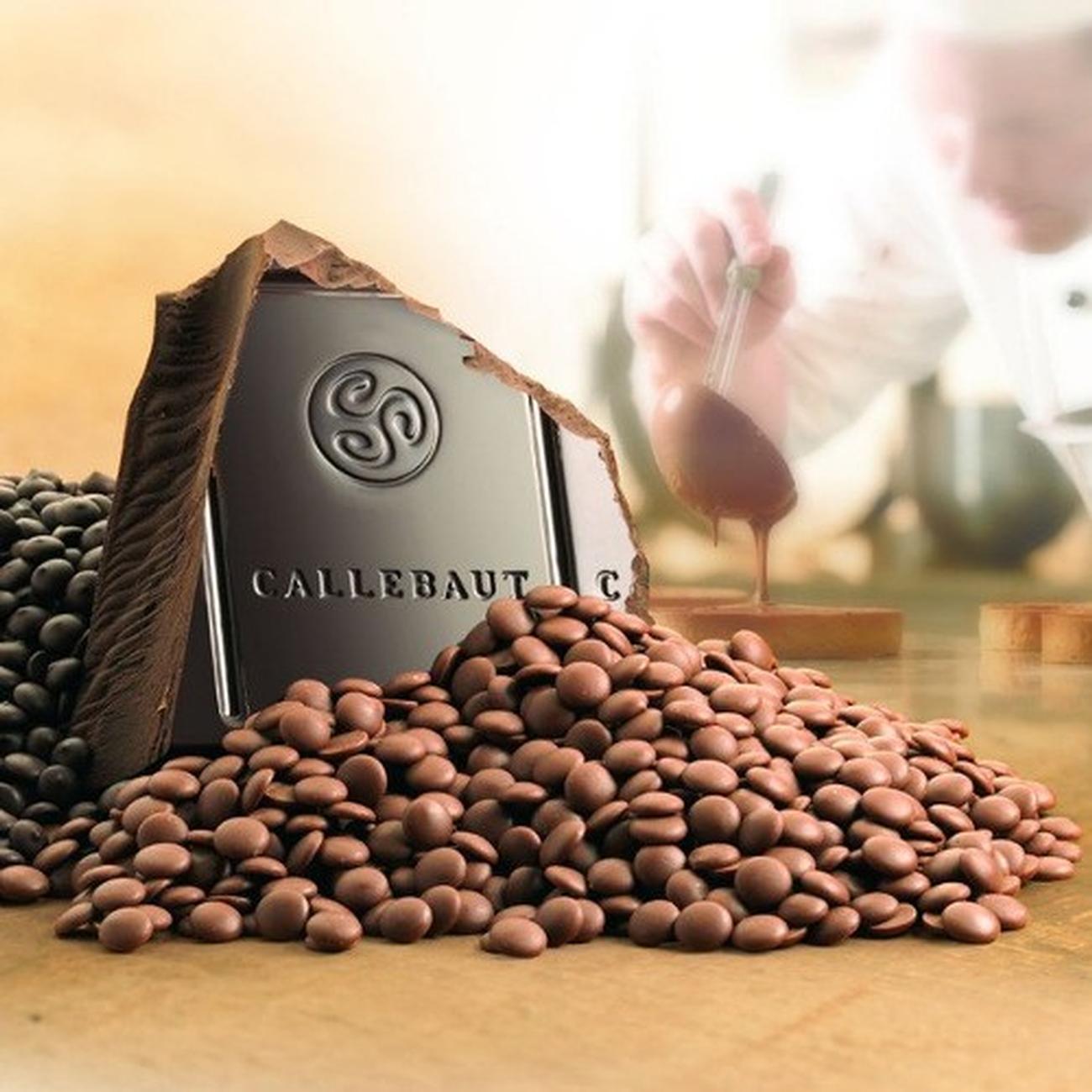 callebaut-power-41-belgian-milk-chocolate-250g-tub - Callebaut Power 41 Belgian Milk Chocolate 40.7% 250g Tub